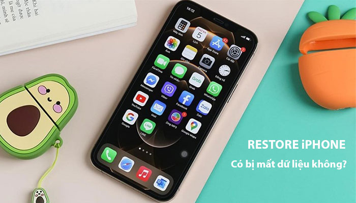 [ HỎI ĐÁP ] Restore iPhone có bị mất dữ liệu không?