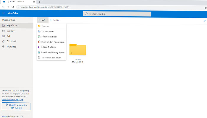 OneDrive miễn phí bao nhiêu GB? Cách sử dụng OneDrive